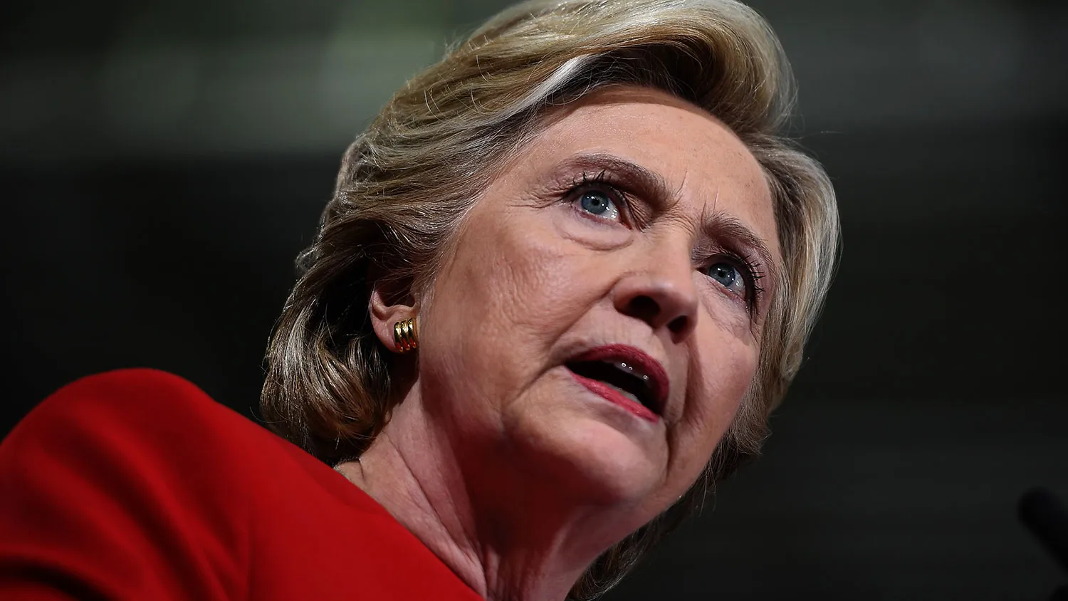 Democratic presidential nominee Hillary Clinton speaks in Kent, Ohio, on Oct. 31, 2016.
