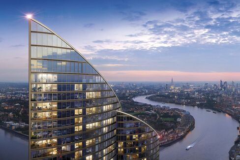 The tower will have panoramic views of London.