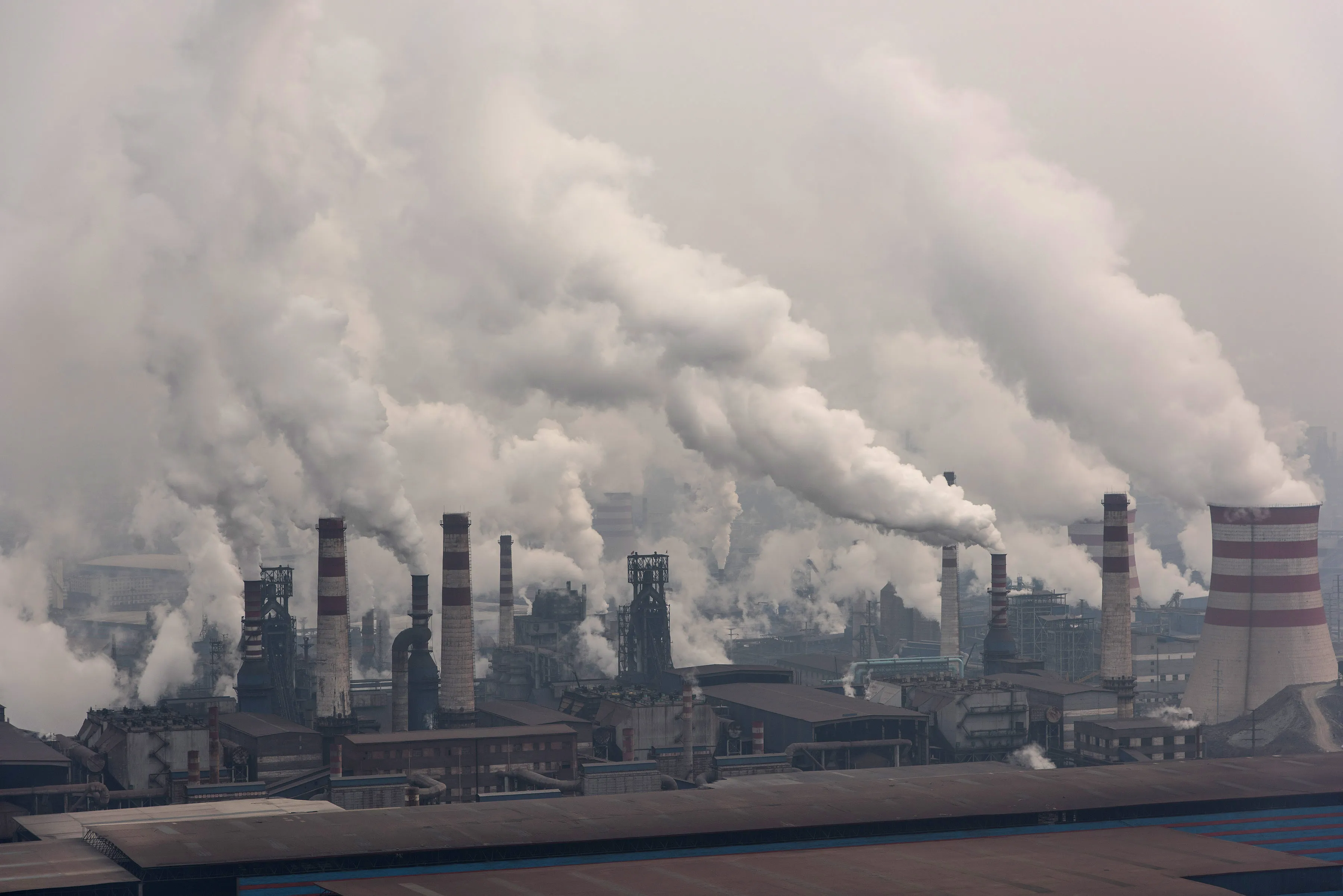 Shougang Corp.’s Qian'an steelworks&nbsp;in Tangshan, Hebei province, in 2016.&nbsp;