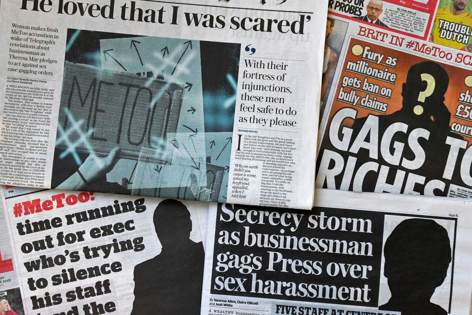 Non-Disclosure Agreements hit the front pages.