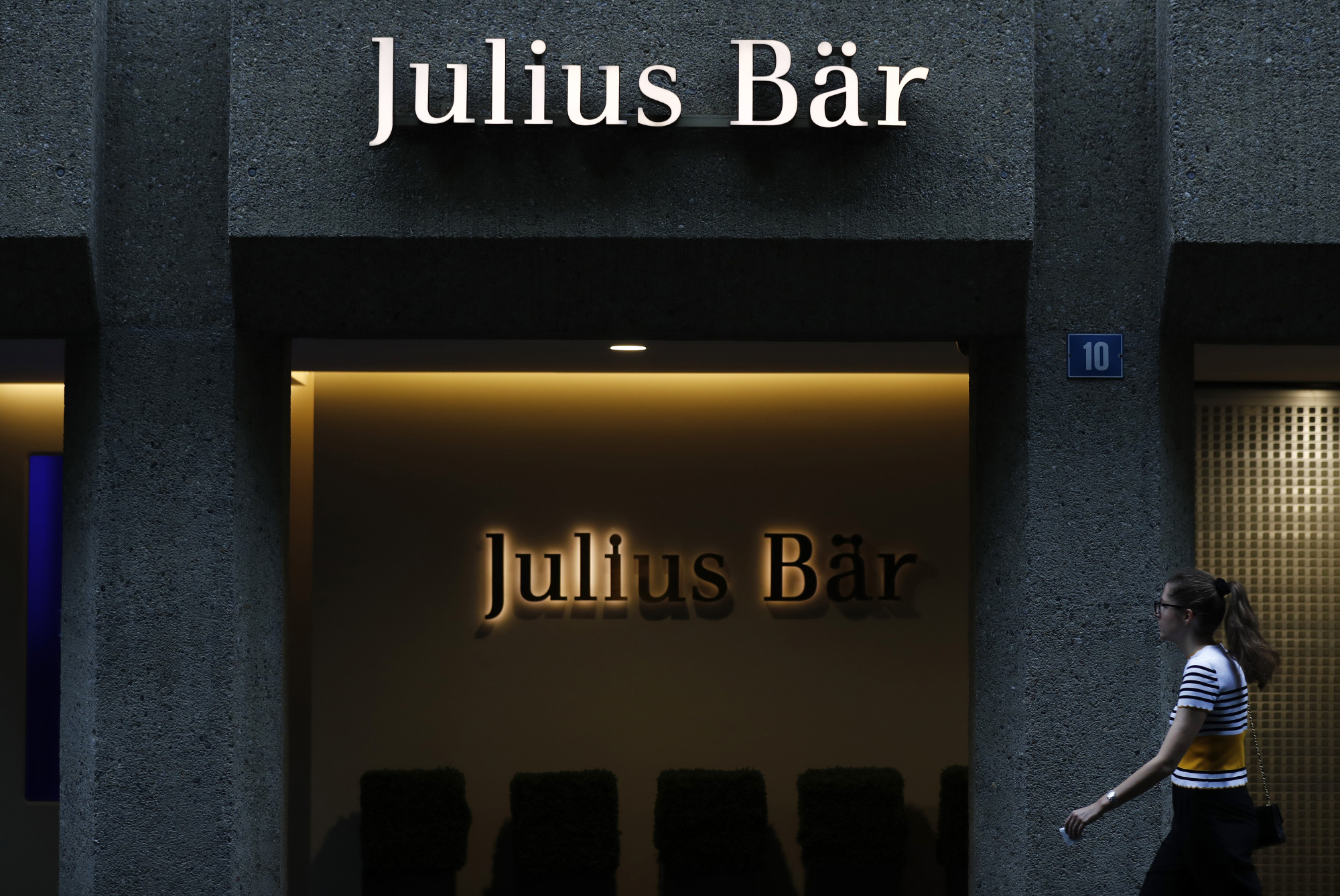 The Julius Baer Group Ltd. headquarters in Zurich, Switzerland.