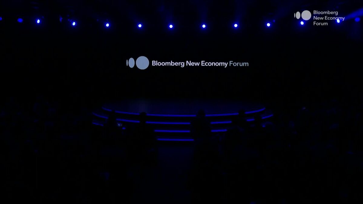 Bloomberg New Economy 2025 Day 3 Opening Video.