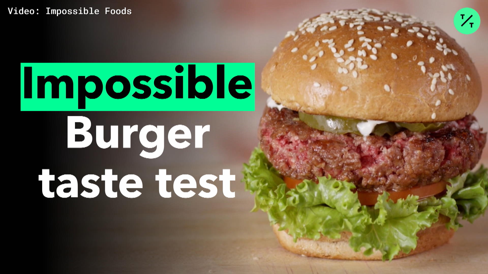 Watch Impossible Burger Taste Test - Bloomberg