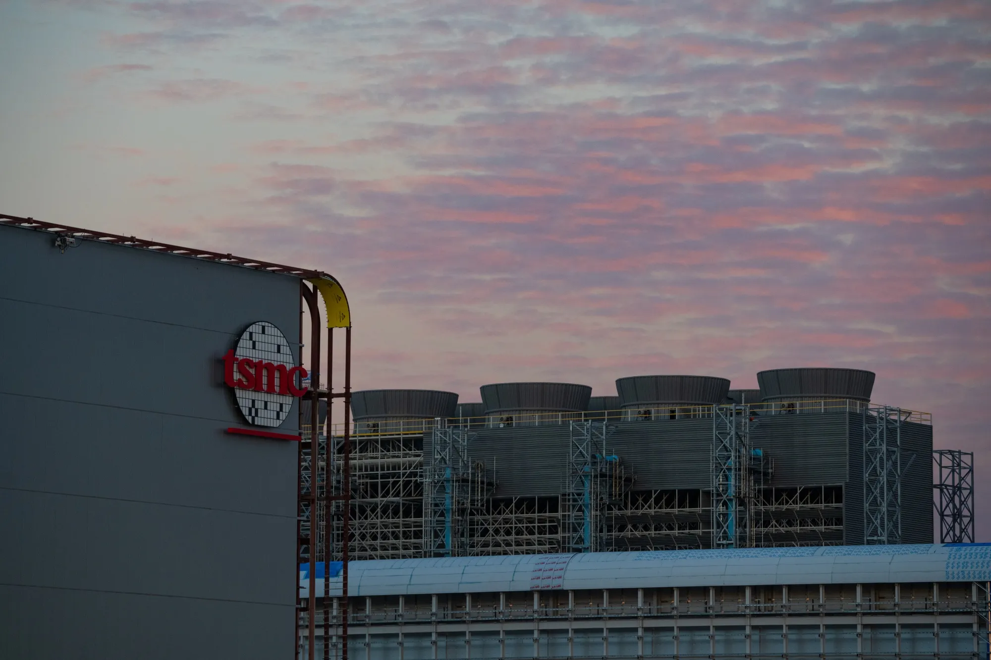 The Taiwan Semiconductor Manufacturing Co. facility under construction in Phoenix, Arizona.