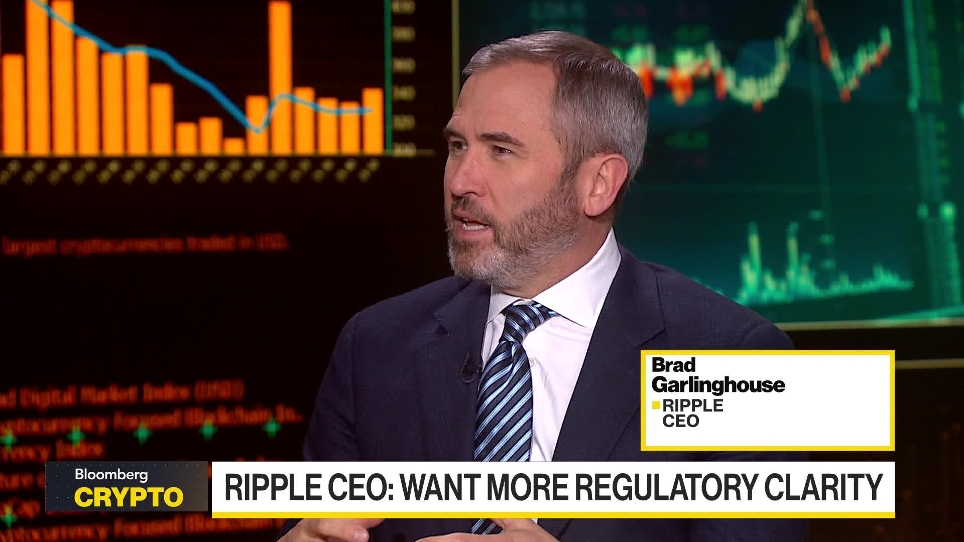 Watch Ripple CEO Calls for More Clarity on Crypto Regulation - Bloomberg