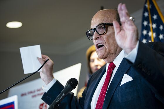 Giuliani’s Election Conspiracy Theory Faces Test in Court