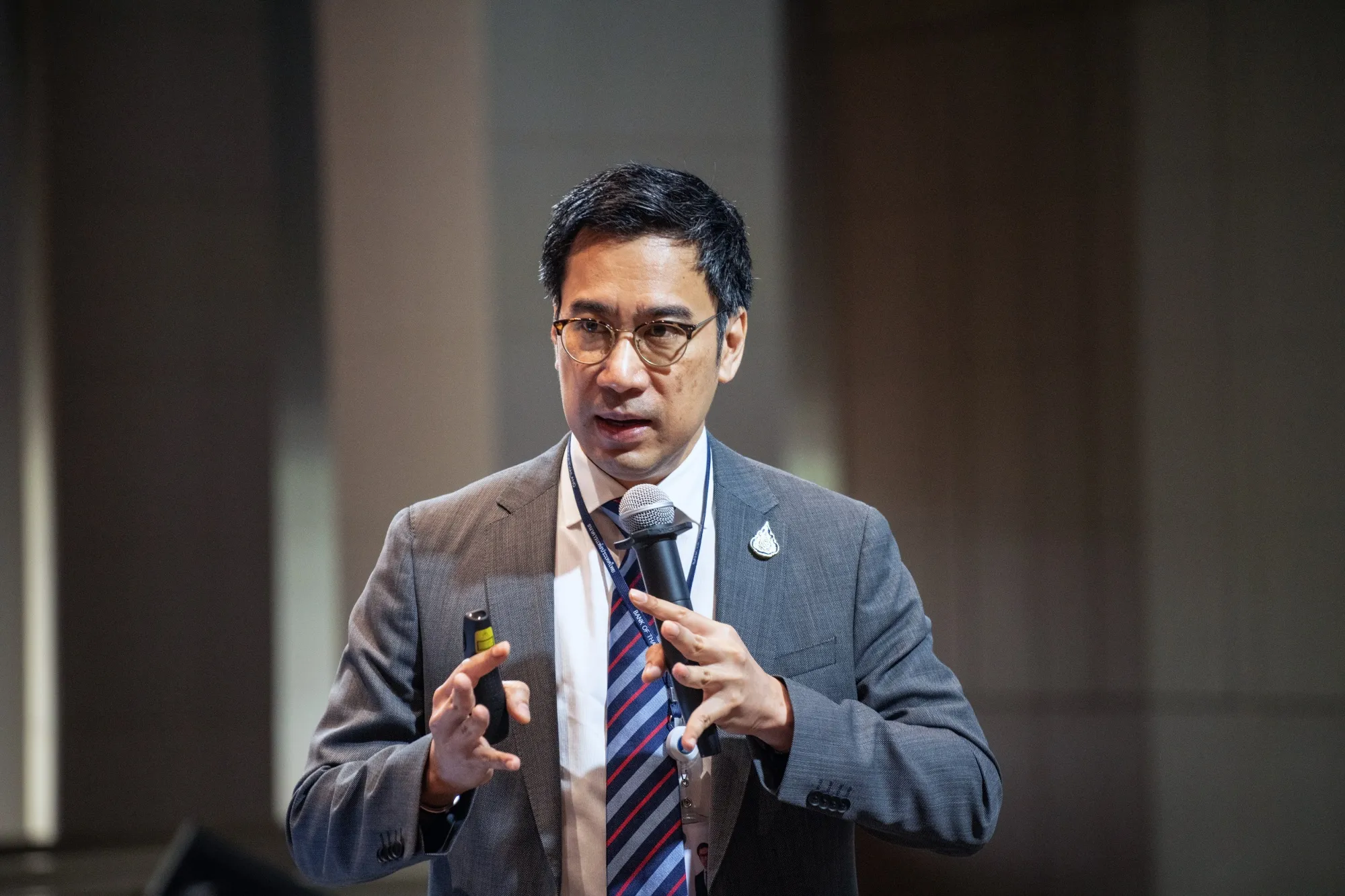 Sethaput Suthiwart-Narueput, governor of the Bank of Thailand.