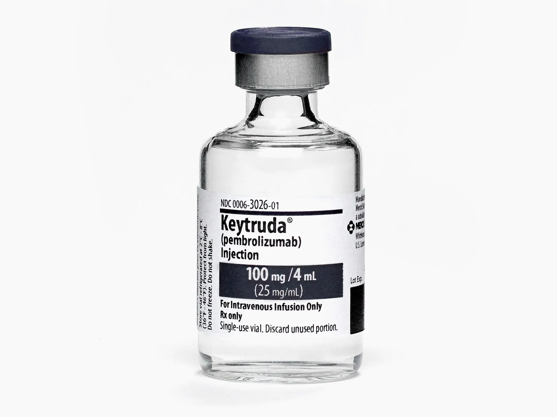 In the US, Keytruda is approved for multiple tumor types, including triple-negative breast, lung and cervical cancers.