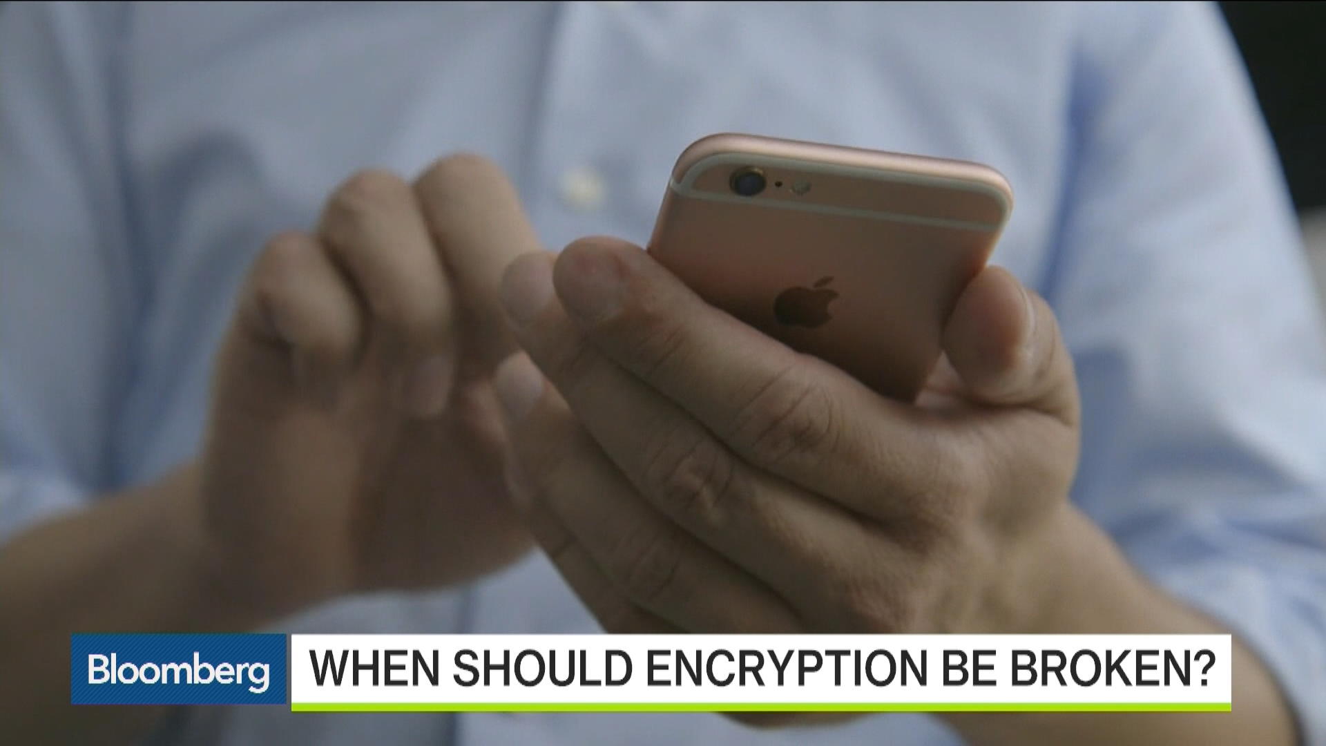 Watch Apple Vs FBI: The Tipping Point In Encryption Debate - Bloomberg