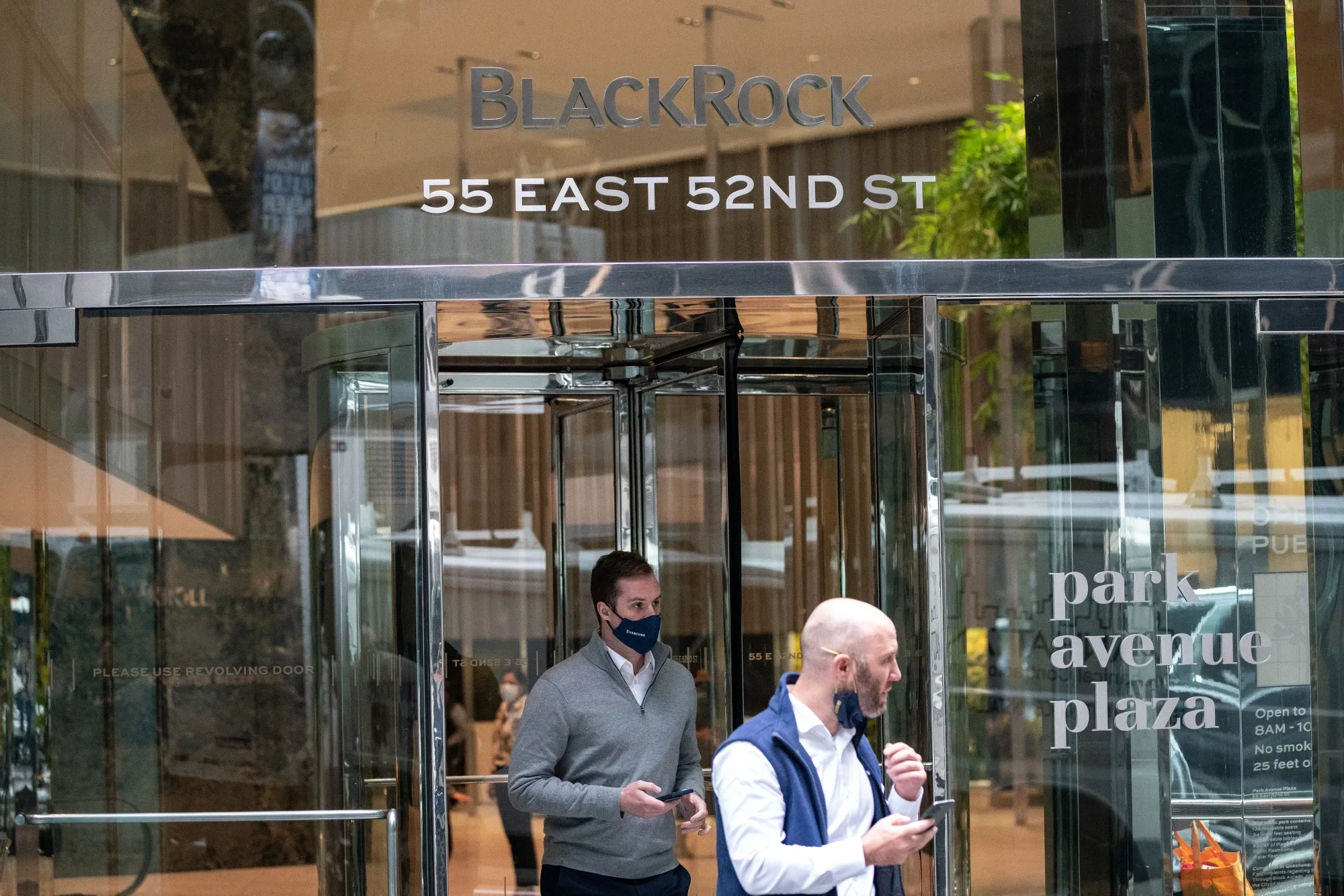 Blackrock headquarters at 55 E. 52nd Street in New York.