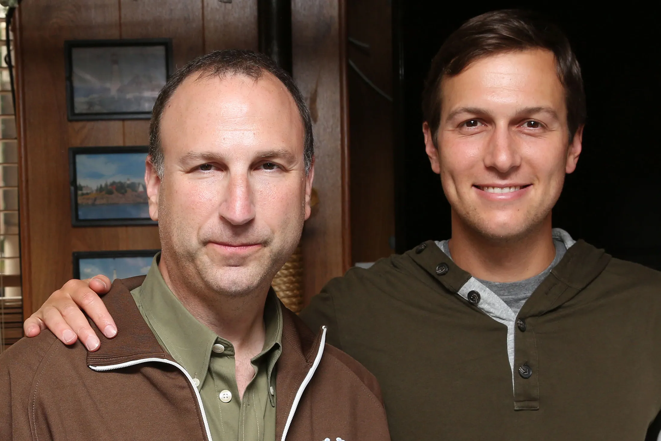 Ken Kurson and Jared Kushner in 2015. 