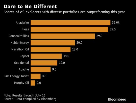 Diversity Is in Vogue Again as Oil Investors See Potential Beyond Shale