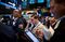 Trading On The Floor Of The NYSE As U.S. Stocks Climb Amid Deal Activity With Earnings Also in Focus