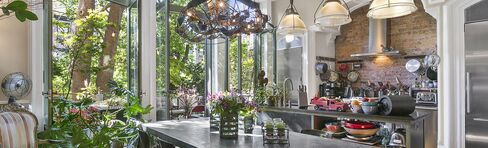 The chef's kitchen.