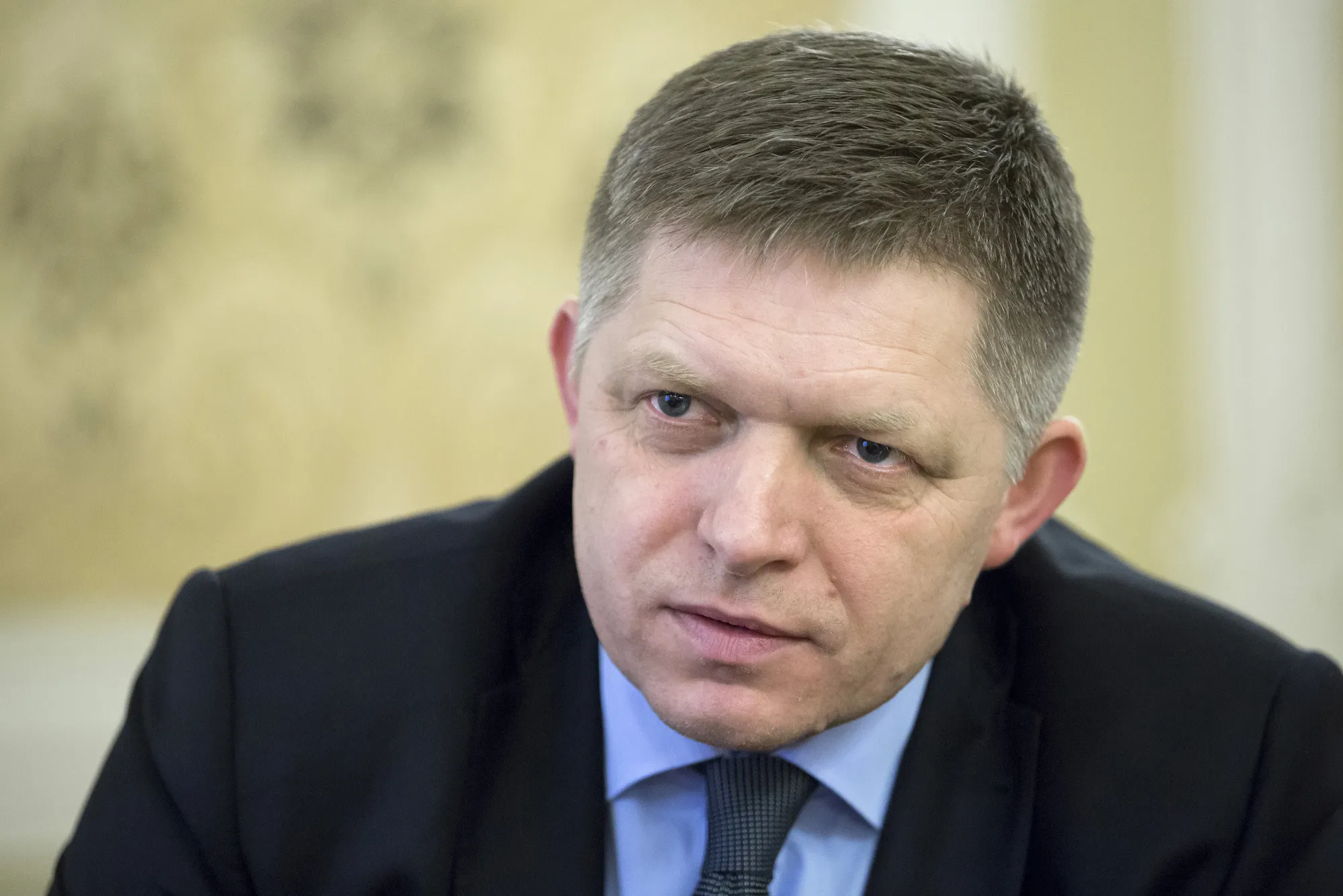 Robert Fico&nbsp;during an interview in Bratislava&nbsp;on&nbsp;Feb. 23, 2016.