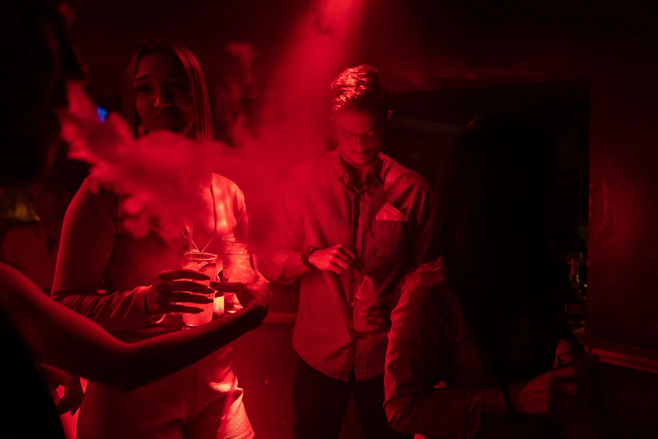 Club 19 en el barrio Las Mercedes en Caracas.