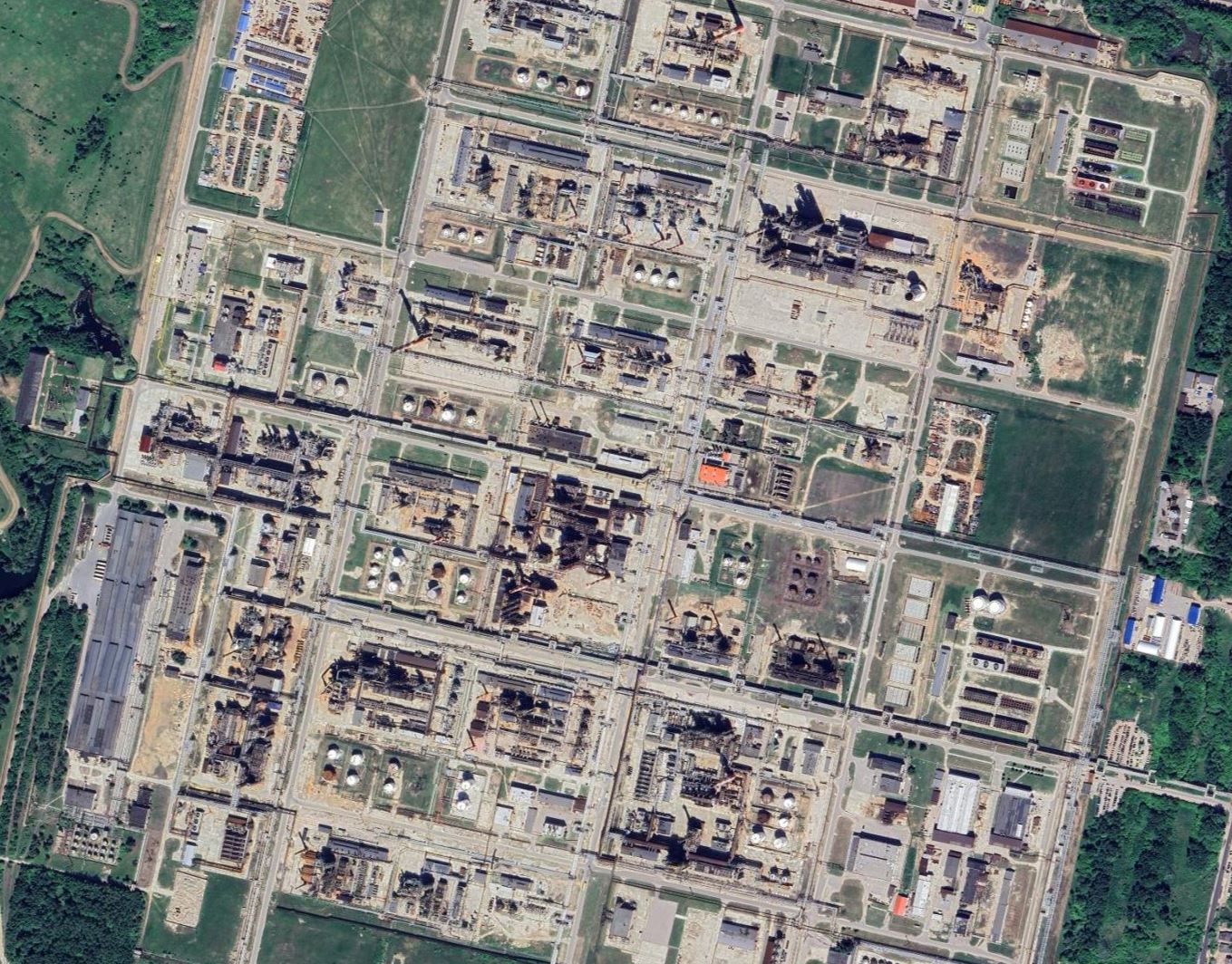 The&nbsp;Ryazan refinery in Russia.
