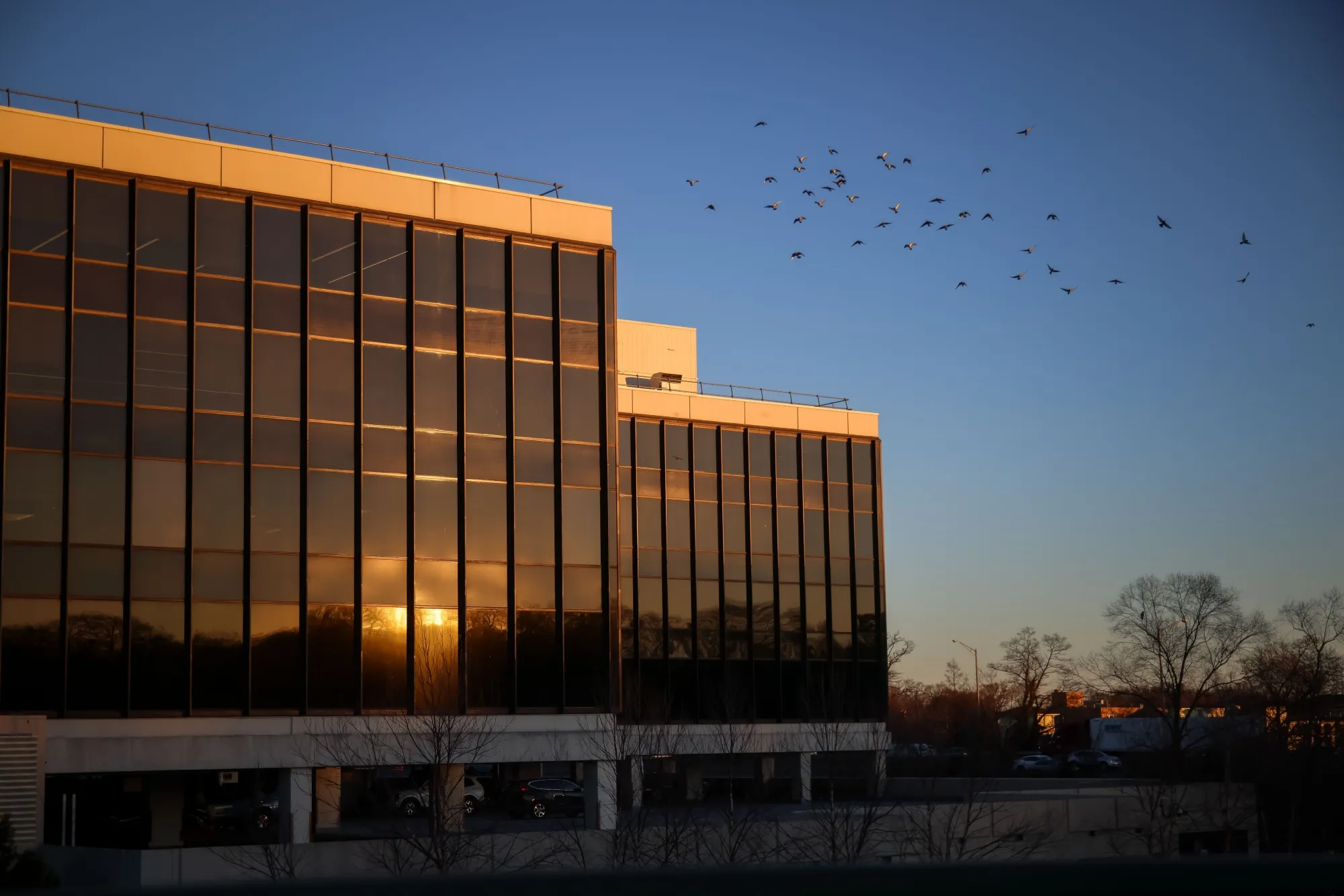 The building that houses the headquarters of AQR Capital Management in Greenwich, Connecticut.