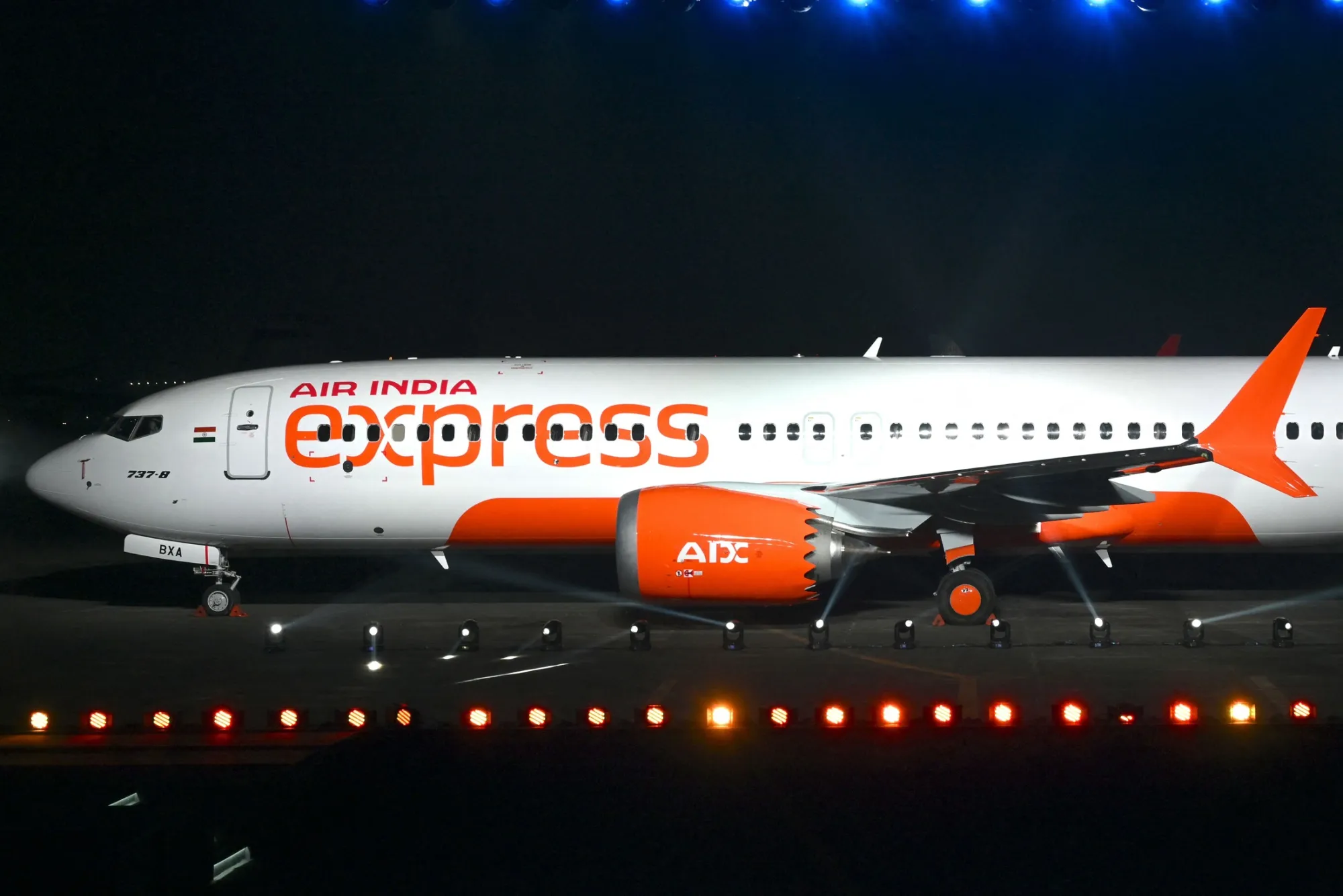 An Air India Express passenger jet.