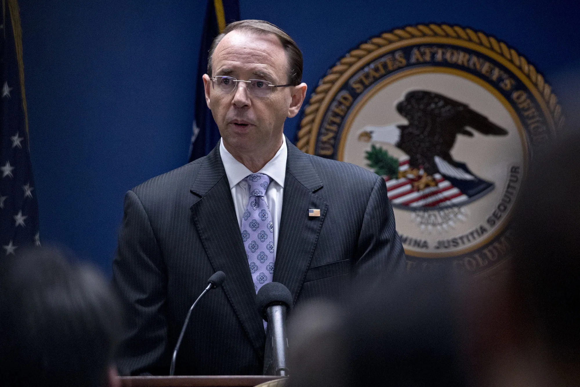 Deputy Attorney General Rod Rosenstein