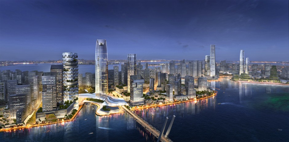 Malaysia's Forest City will be spread across four man-made islands.