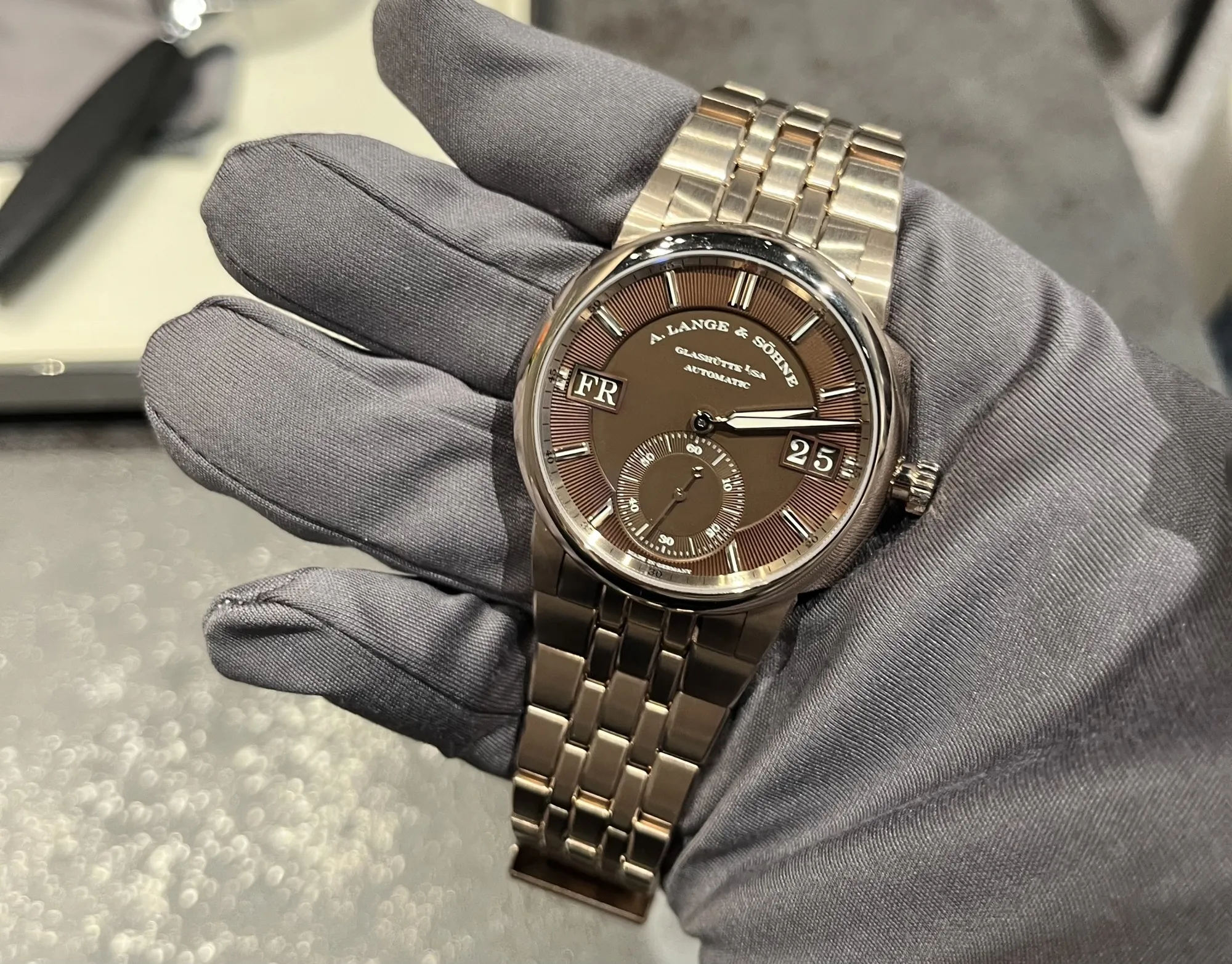 A. Lange & Söhne's CEO Schmid Explains the Magic of Honeygold