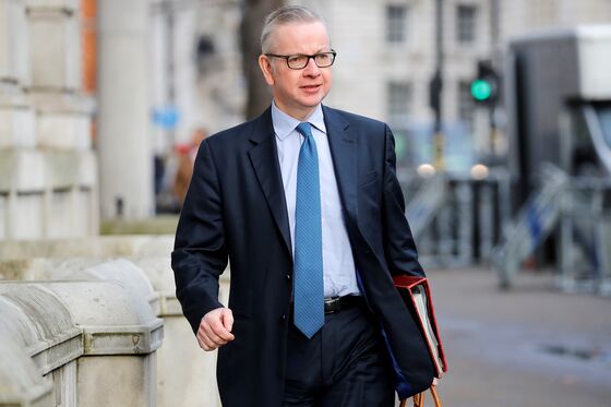 U.K.’s Gove Warns Industry to Brace for Strict Border Policy