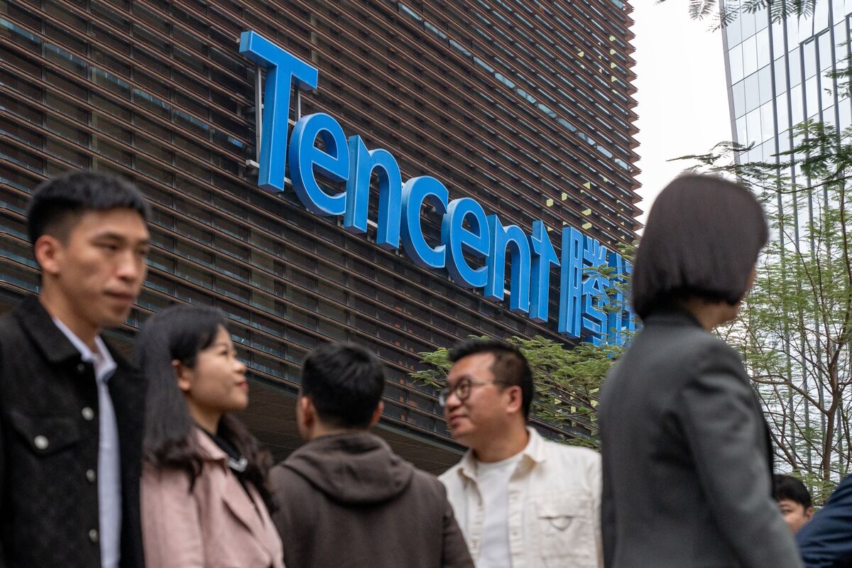 Tencent Sold By China Investors As Share Rally Loses Steam - Bloomberg