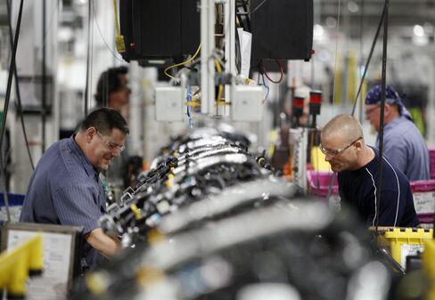 Workweek Tying Longest Since WWII Spurs Hiring at U.S. Factories