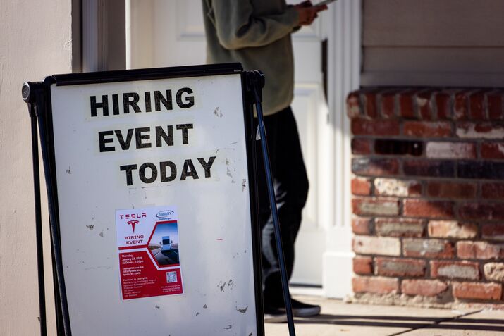 A Tesla Hiring Event As US Payrolls Rise Less Than Expected