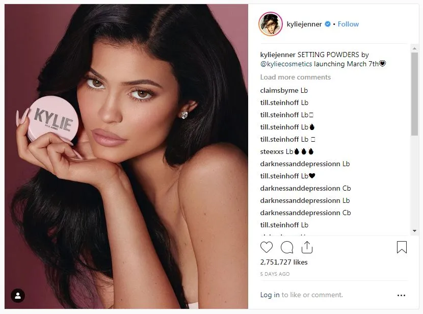 kylie instagram