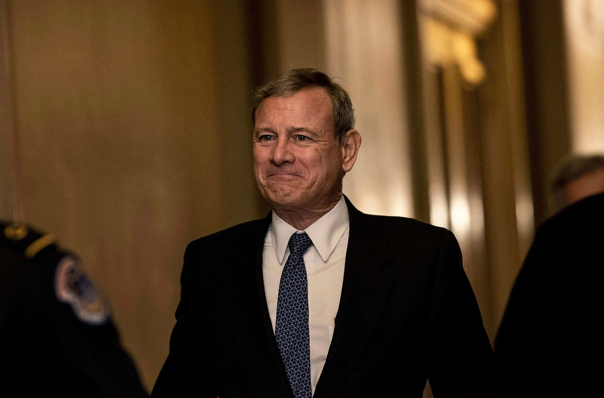 Chief Justice John Roberts in Rare Speech Says Law Is Way of Limiting