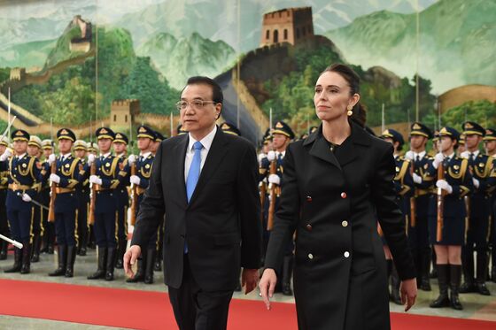 New Zealand's Ardern Visits China as Countries Look to Reset Relations