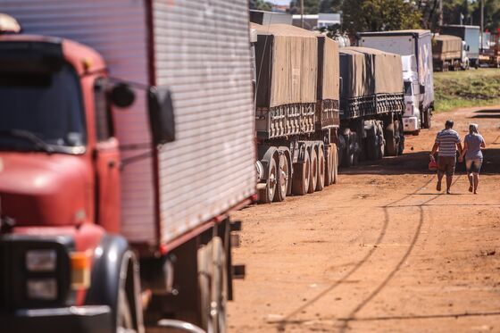 Bolsonaro Calls on Truckers to Lift Protests Blocking Roads