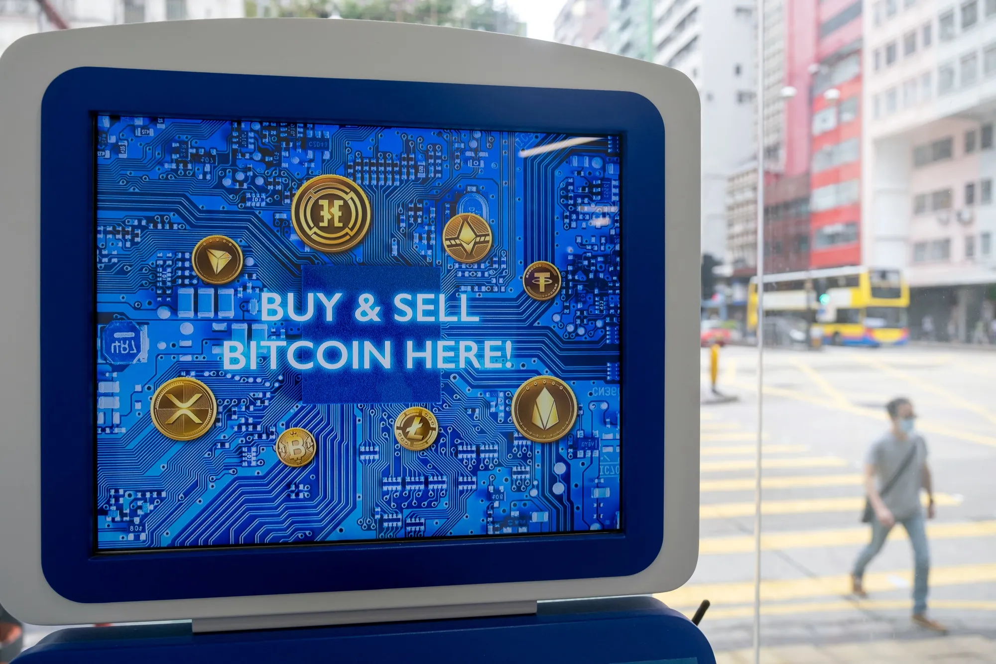 Inside Hong Kong Digital Asset Exchange's Cryptocurrency Trading Store