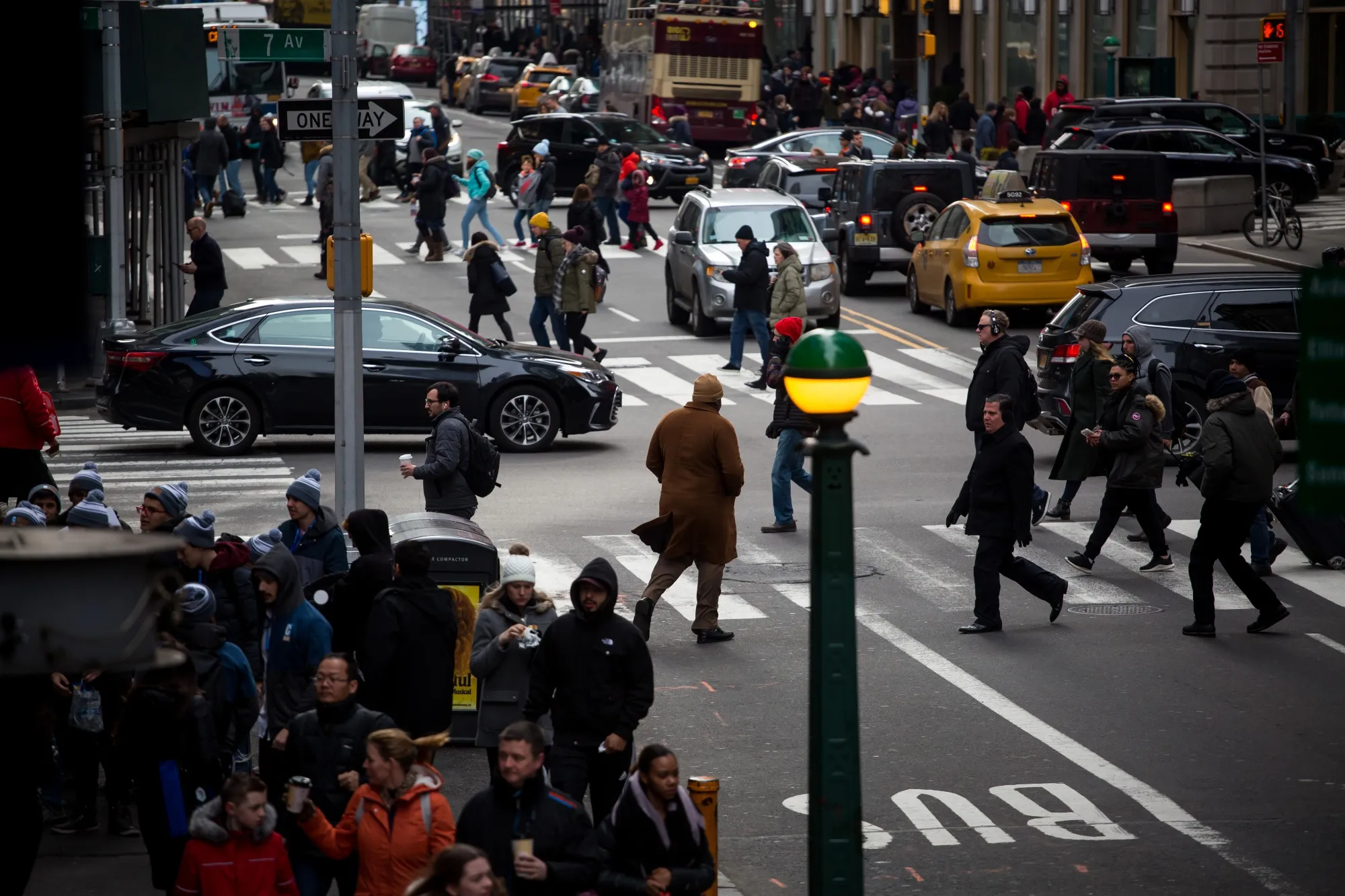 Times Square As Stocks Rise While Trade Talks Near Pivotal Point 