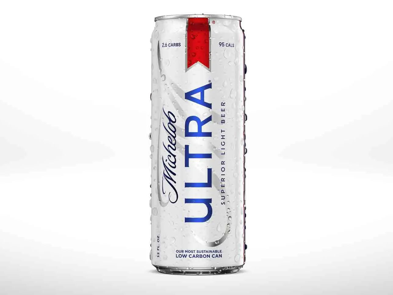 The Michelob Ultra lower-carbon can.