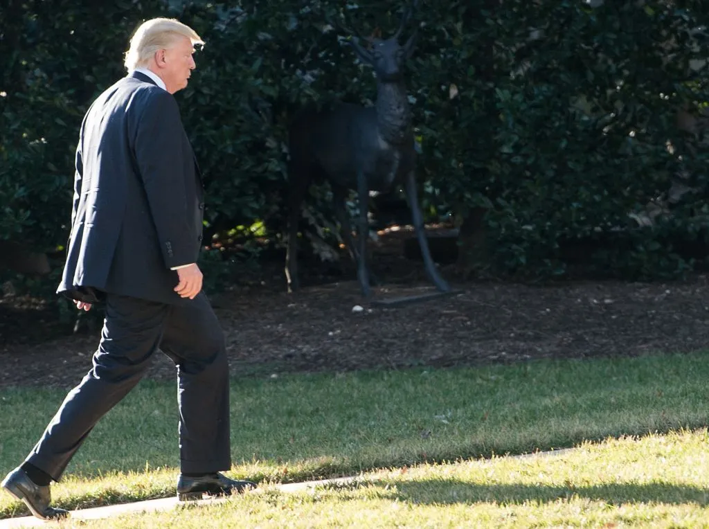 President Donald Trump is walking on familiar, treacherous ground.