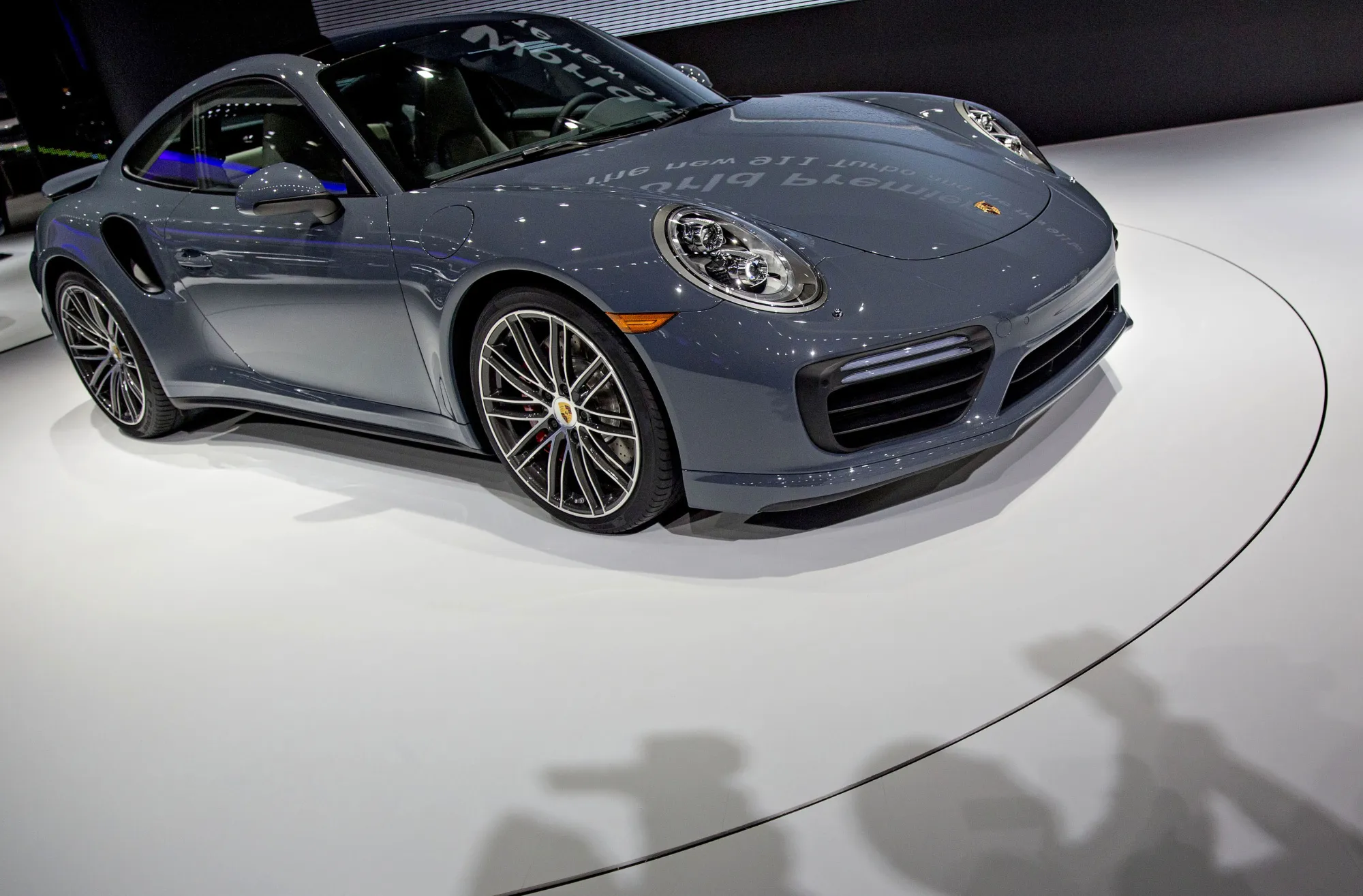 The latest Porsche 911 Turbo.
