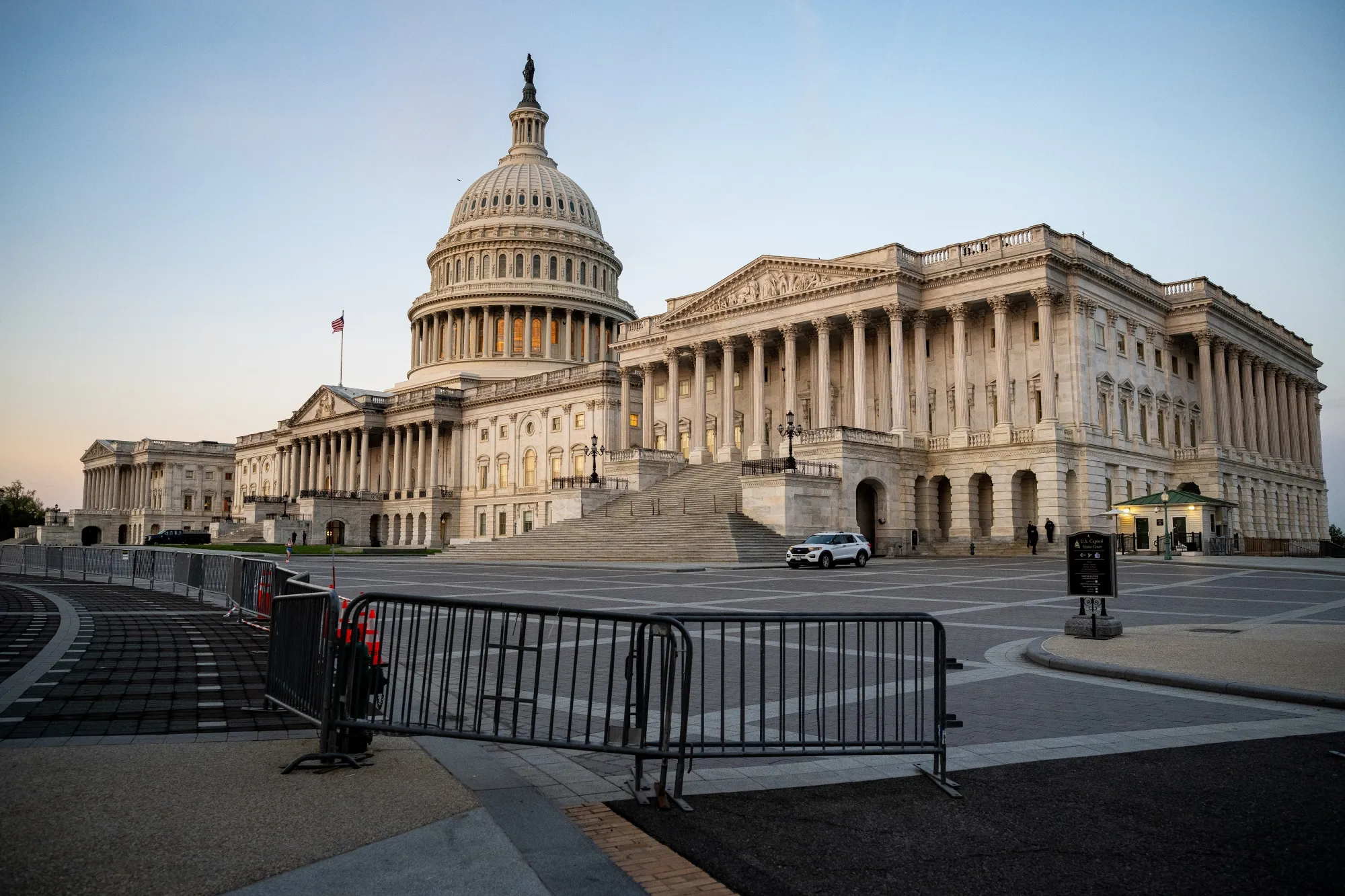 The US Capitol in Washington.