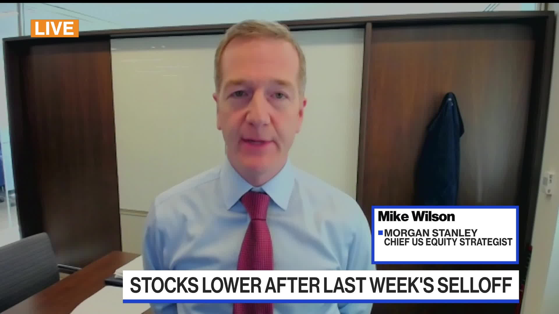 Watch Strategist Mike Wilson Earnings Recession May Rival '08 Bloomberg