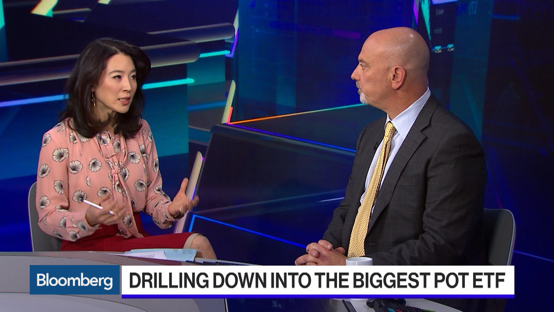 Watch Drilling Down Into the Biggest Pot ETF Bloomberg