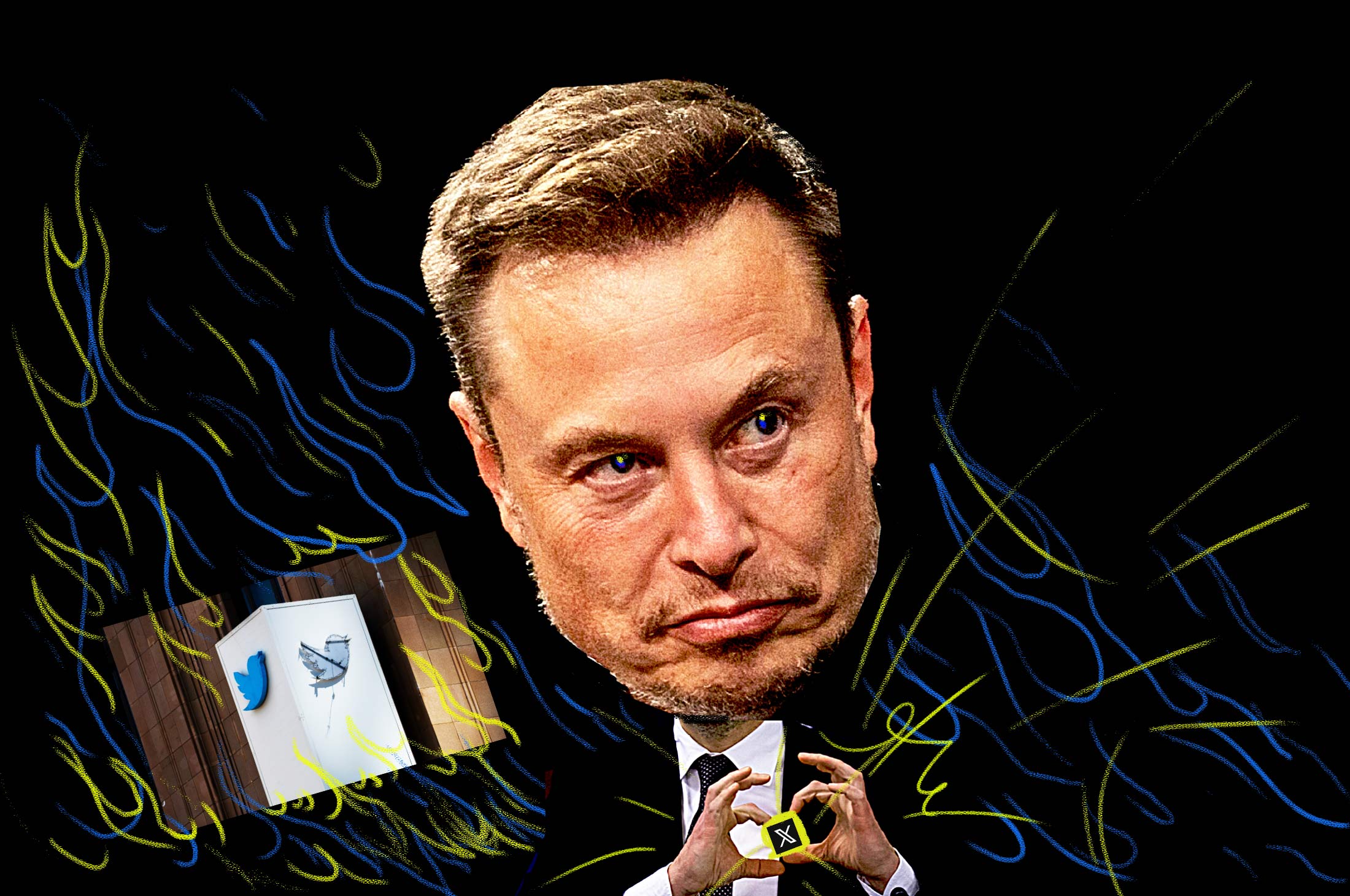 Elon Musk Trolls Twitter - Bloomberg