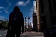 Twitter Headquarters As Musk Secures Financing For Potential Takeover