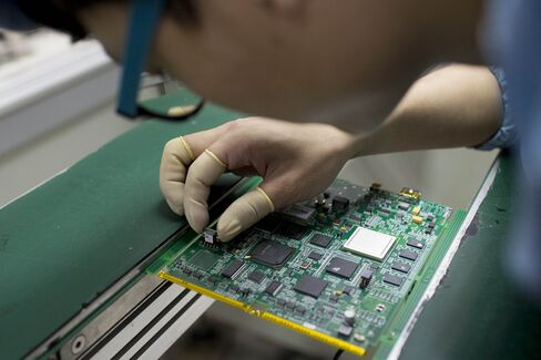 Manufacturing Of ZTE Corp. Products And Views Inside The Company's Headquarters