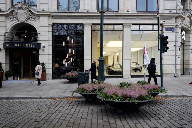 The Nio showroom in In Oslo.
