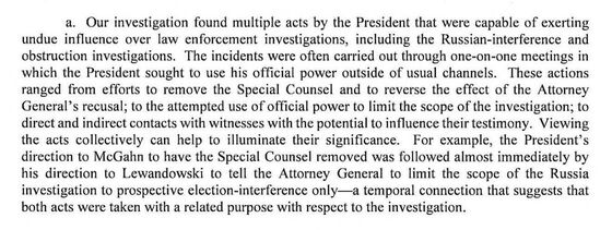 Trump ‘Tried to Control’ the Russia Probe: Mueller in His Own Words