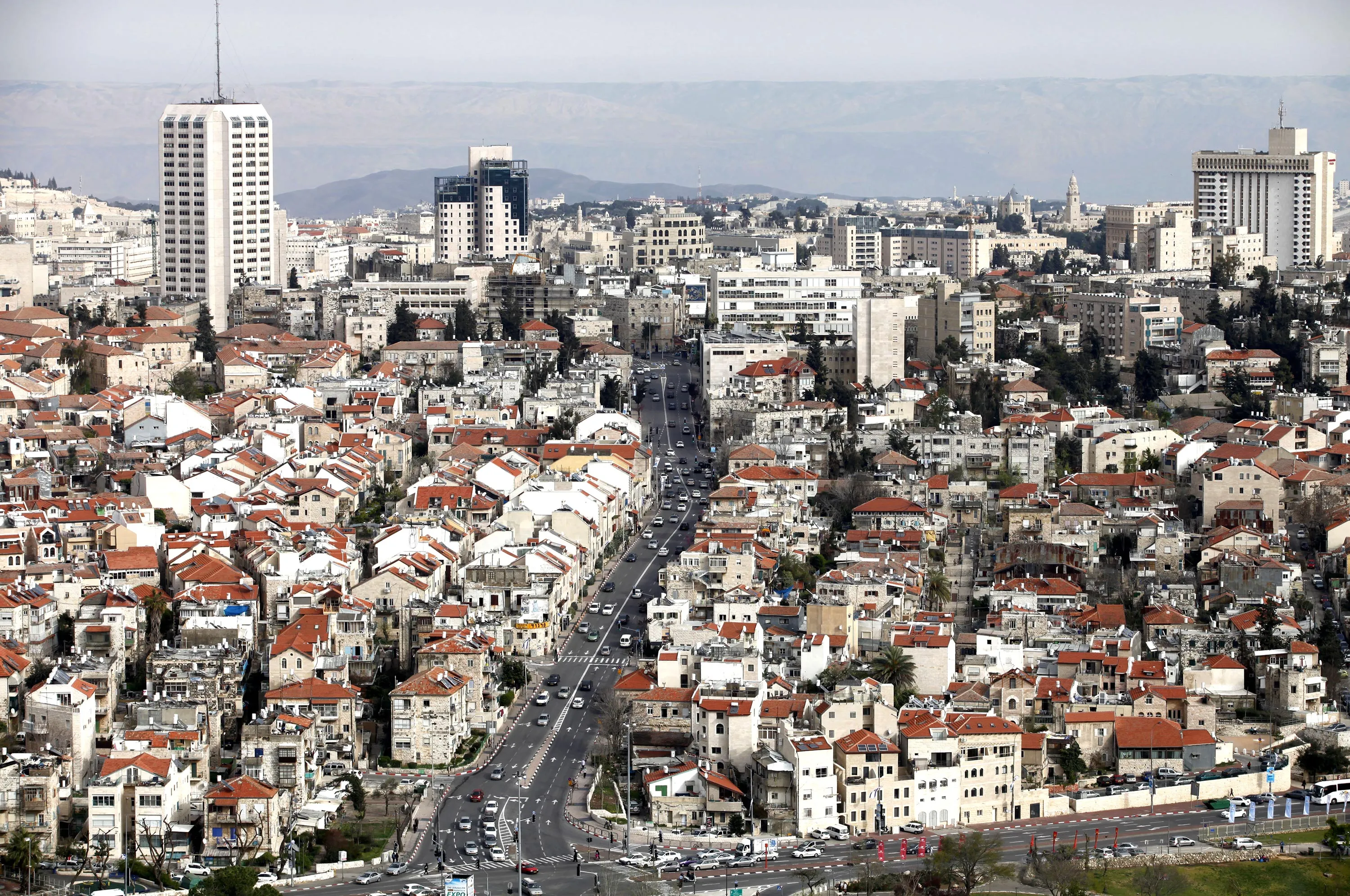 The skyline in Jerusalem, Israel, on March 16, 2014. Photographer: Ariel Jerozolimski/Bloomberg