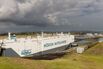 The 200 Meter Hoegh Aurora Car Carrier Crosses The Panama Canal En Route To US