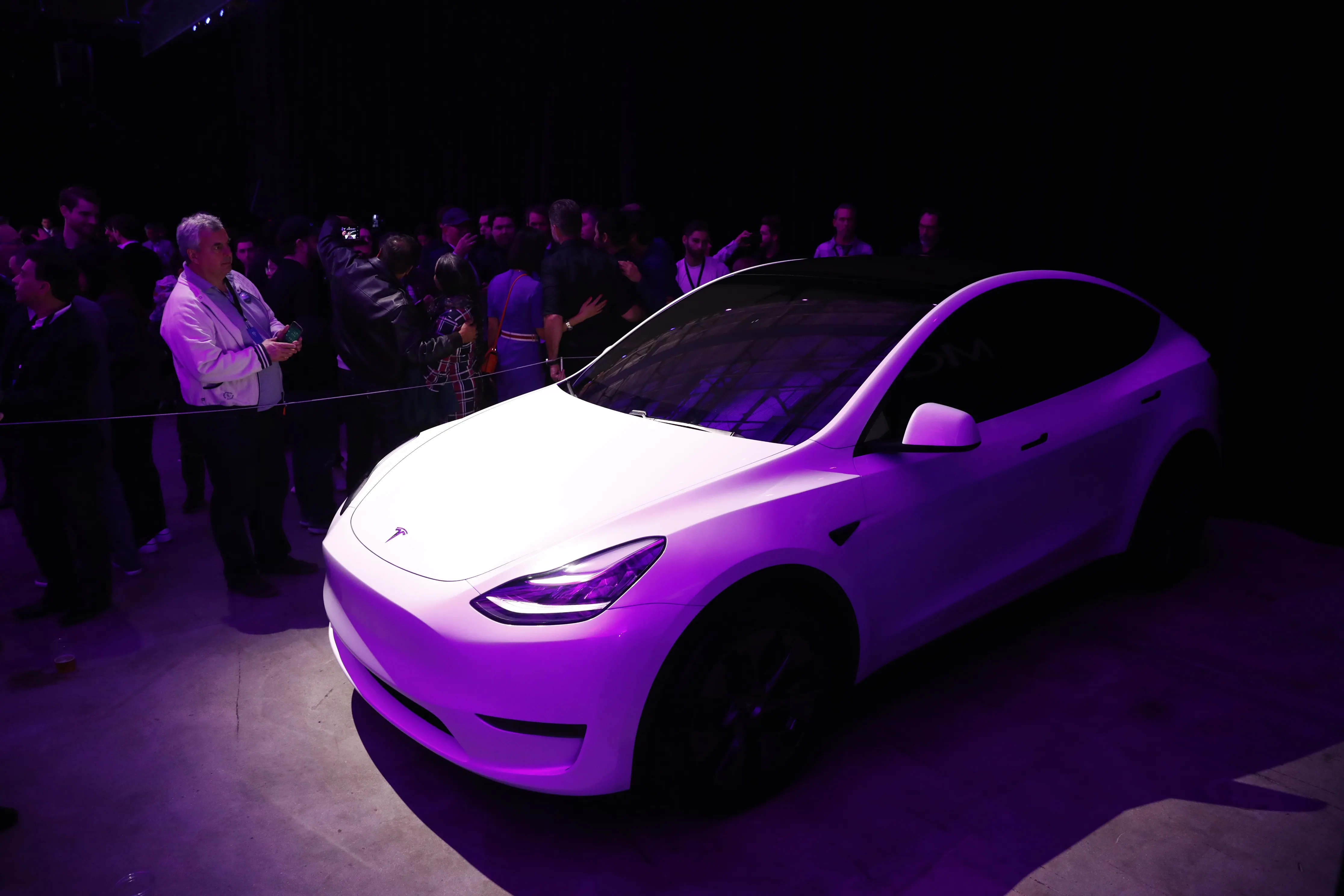 The Tesla Model Y.